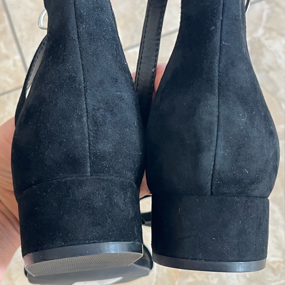 Steve Madden Square Toe Sandal black size 13 - Picture 5 of 12